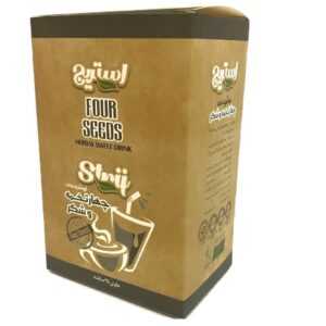Poudre de Boisson Instantanée Iranian – Mélange de 4 Graines Herbacées & Sucre, 15 pcs (3 Packs)