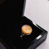 Bague en argent Aqeeq yéménite islamique pour hommes - Hoval Nur