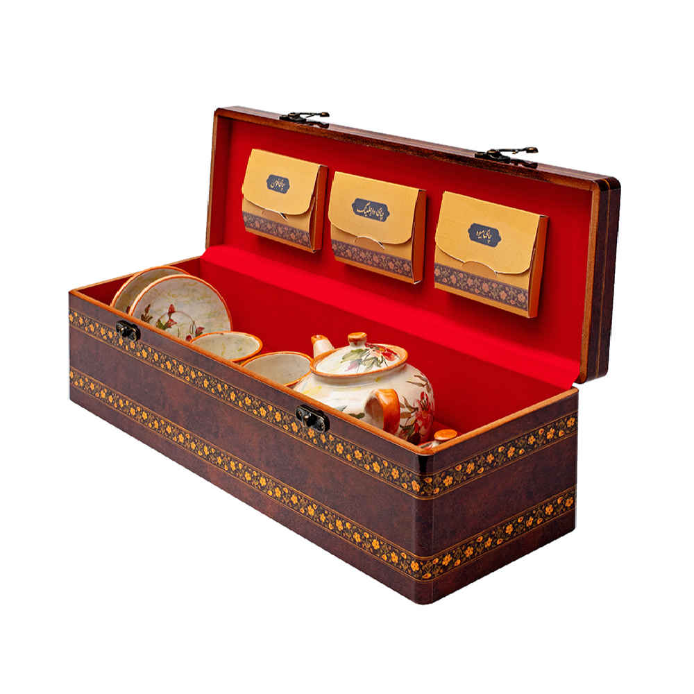 Coffret Cadeau Artisanal Persan – Théière Ronak