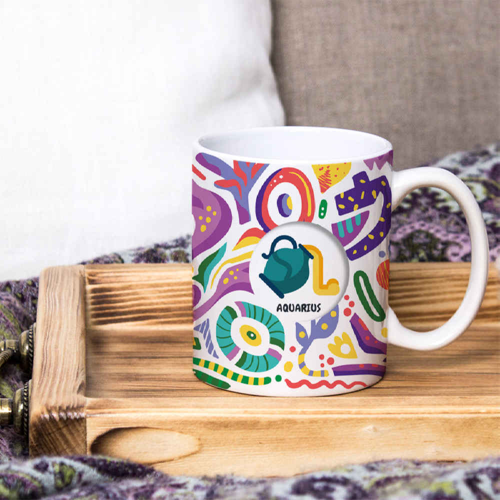 Mug du Zodiaque Persan – Symbole du Motif Bahman