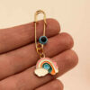 Broche de Sécurité pour Enfants – Design Arc-en-Ciel pour Joie et Protection