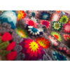 Plaid au Crochet pour Canapé et Lit Motif Bohème à Carreaux Haleh