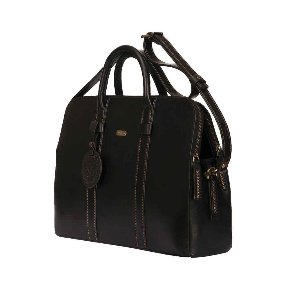 Porte-documents en cuir persan – Modèle Mina