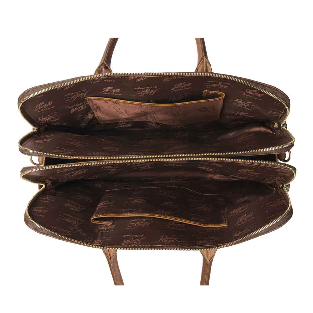 Porte-documents en cuir persan – Modèle Raika