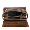 Sac bandoulière en cuir véritable fait main - Design Dorrin