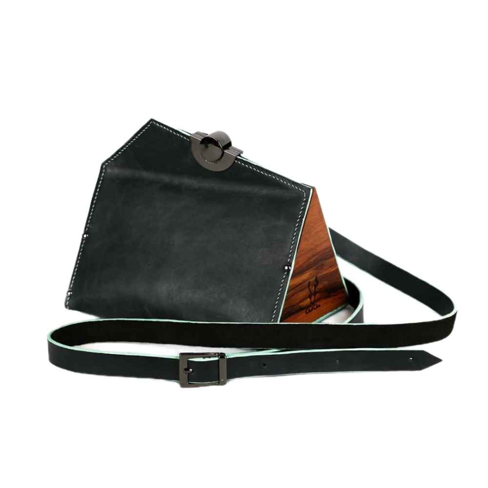 Sac à bandoulière en cuir luxueux fait à la main - Design Shab