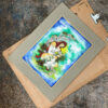 Peinture d'art miniature persan originale : Aquarelle – Femmes par Rasoul Motamedi