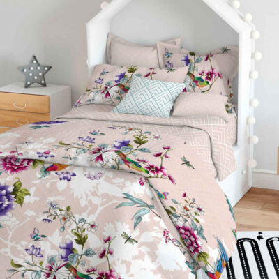 Ensemble de literie 5 pièces taille double – Elsa