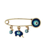 Broche de Sécurité Œil Malin – Accessoire Stylé de Protection