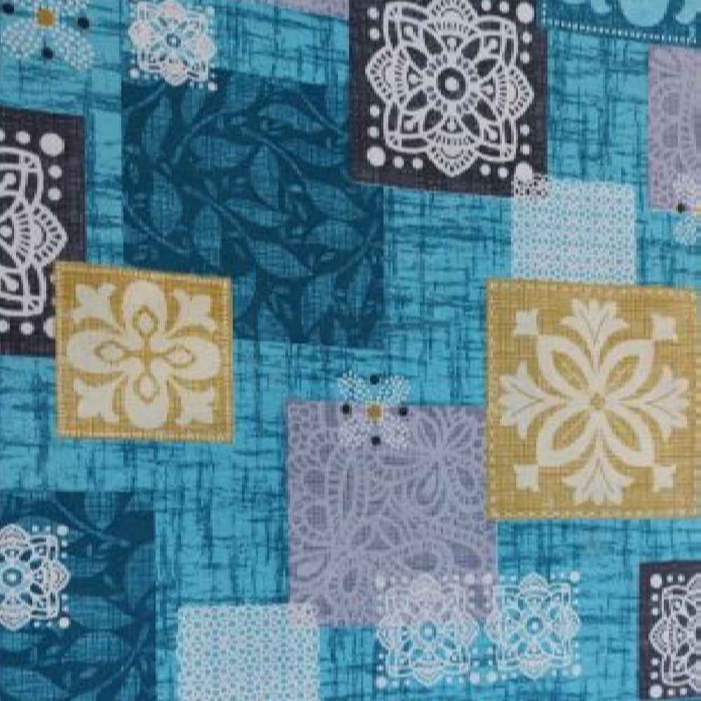 Drap Plat Simple en Coton – Doux & Durable, Sea