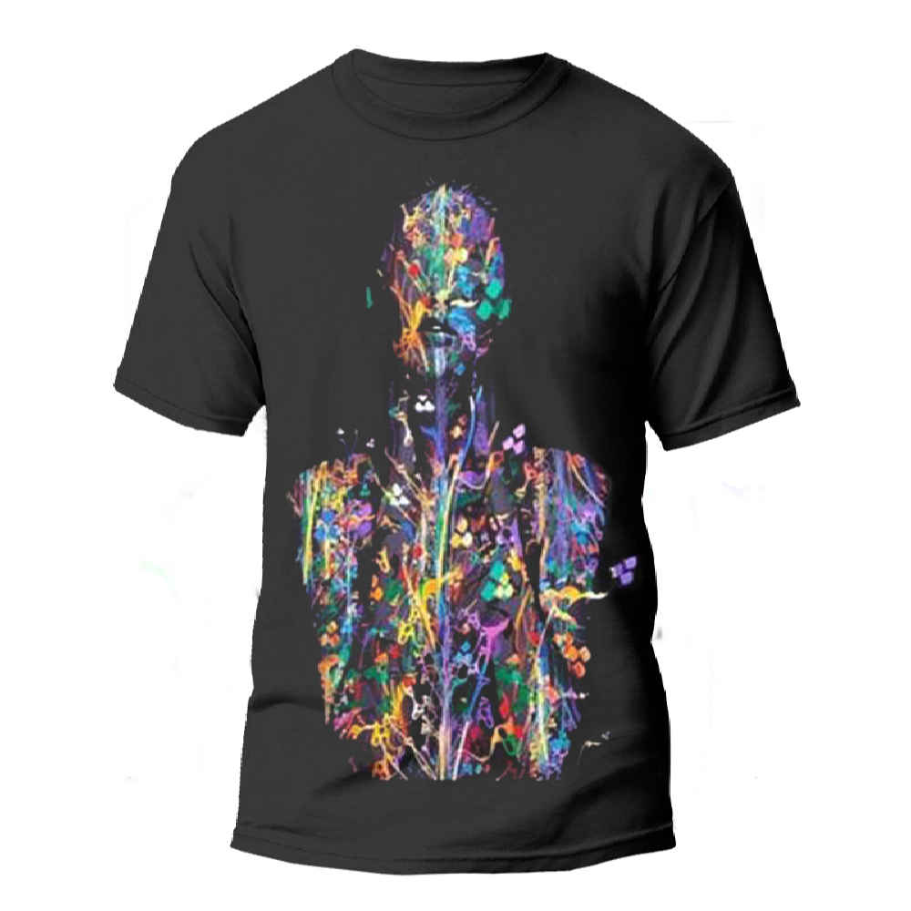 T-shirt Inspiré par l'Art – Modèle Banoo | T-shirt Graphique Minimaliste Femme