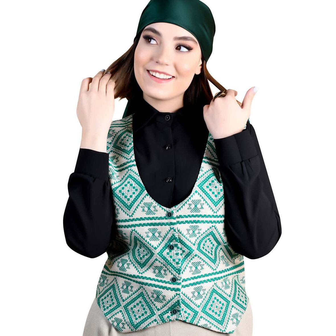 Gilet Femme Perse Modèle Delnaz