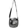 Ensemble sac bandoulière boho et écharpe avec motif chat mignon