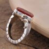 Bague en argent Aqeeq yéménite islamique pour hommes - Ya Zahra