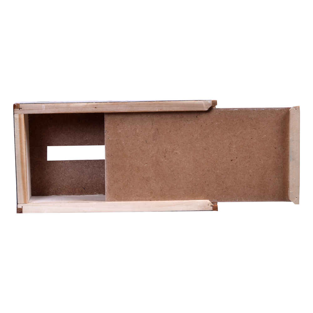 Couvercle de boîte à mou tissues en bois persan fait main – Khatamkari Bita