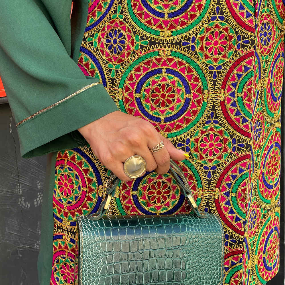 Manto Perse & Pantalon Modèle Queen