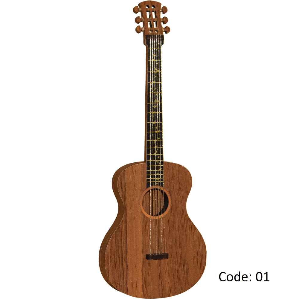 Maquette à monter : Réplique de guitare - Modèle Arya