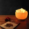 Lampe bol de sel persane – modèle Hasti avec morceaux de sel naturels