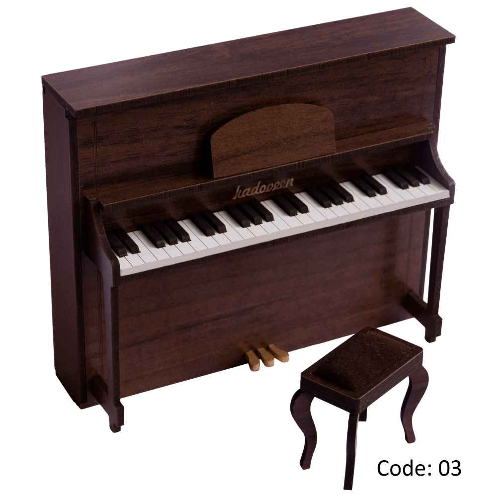 Maquette à monter : Réplique de piano persan