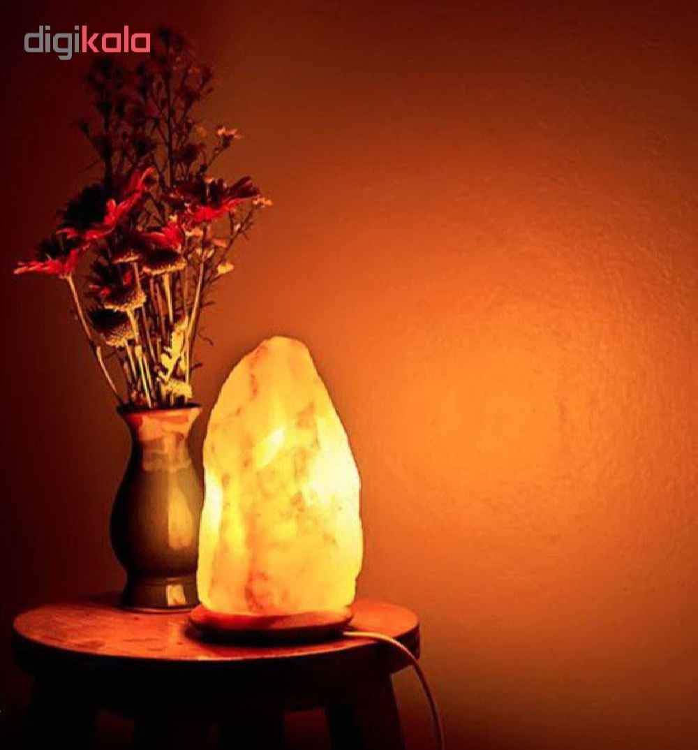 Lampe de sel persane lumineuse – design déformé fait main