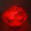 Lampe bol de sel persane – modèle Star avec base en bois & morceaux de sel