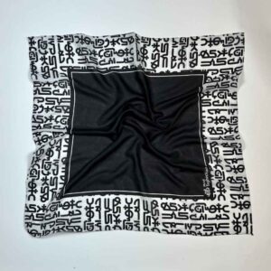 Persian Artistic Print Scarf for Women – Luxe and Vibrant Heyran Design