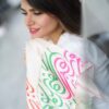 Foulard Miniature en Soie Persane pour Femme - Design Luxueux et Vibrant Maah