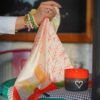 Foulard Miniature en Soie pour Femme - Motif Artistique, Luxueux et Vibrant Paeezan