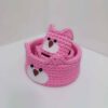 Ensemble de 3 paniers de rangement en crochet modèle Bear