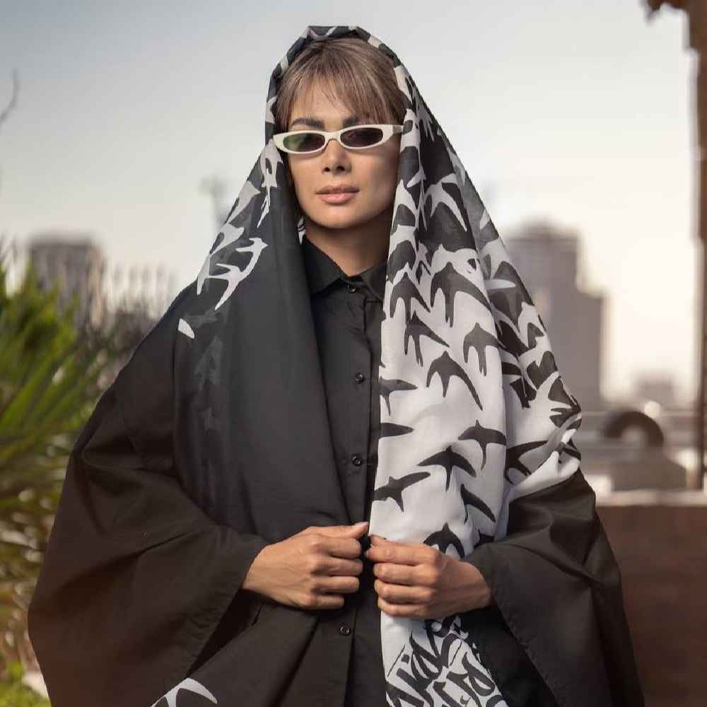 Châle Persan Imprimé Artistique & Léger Parastoo