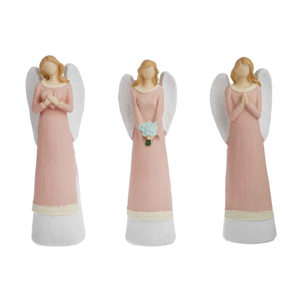 Figurine arbre de saule - Ange, 3 pièces
