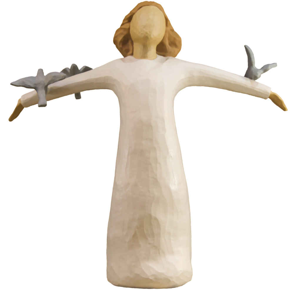 Figurine arbre de saule - Ange Felicity