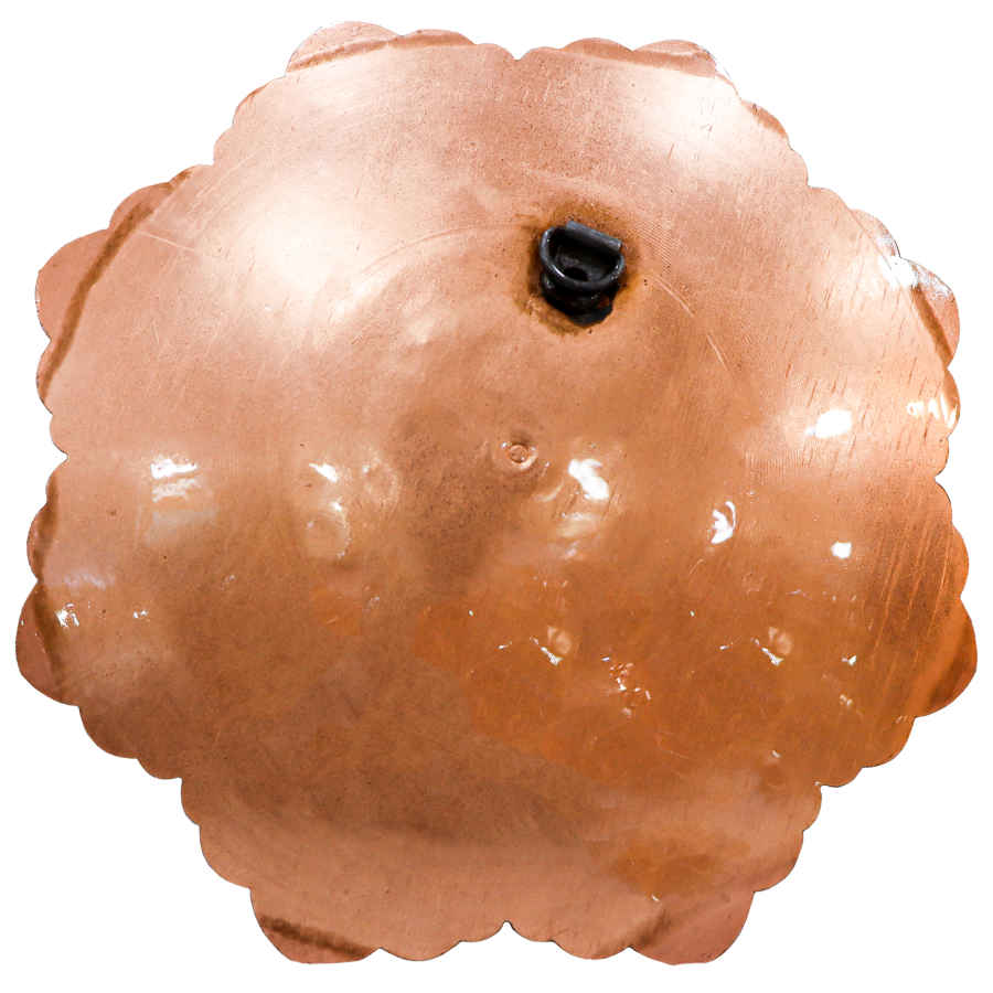 Assiette Décorative Persane en Cuivre Gravée Parandeh