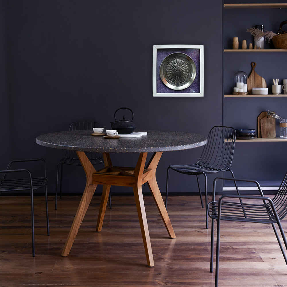 Assiette Décorative Persane en Cuivre Gravée Tavoos