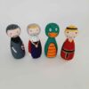 Poupées en Bois au Crochet Fait Main – Game of Thrones | Personnages Fantastiques en Bois Personnalisés
