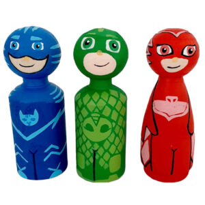 Poupées en Bois au Crochet Fait Main – Petits Héros | Figurines en Bois pour Enfants Personnalisées