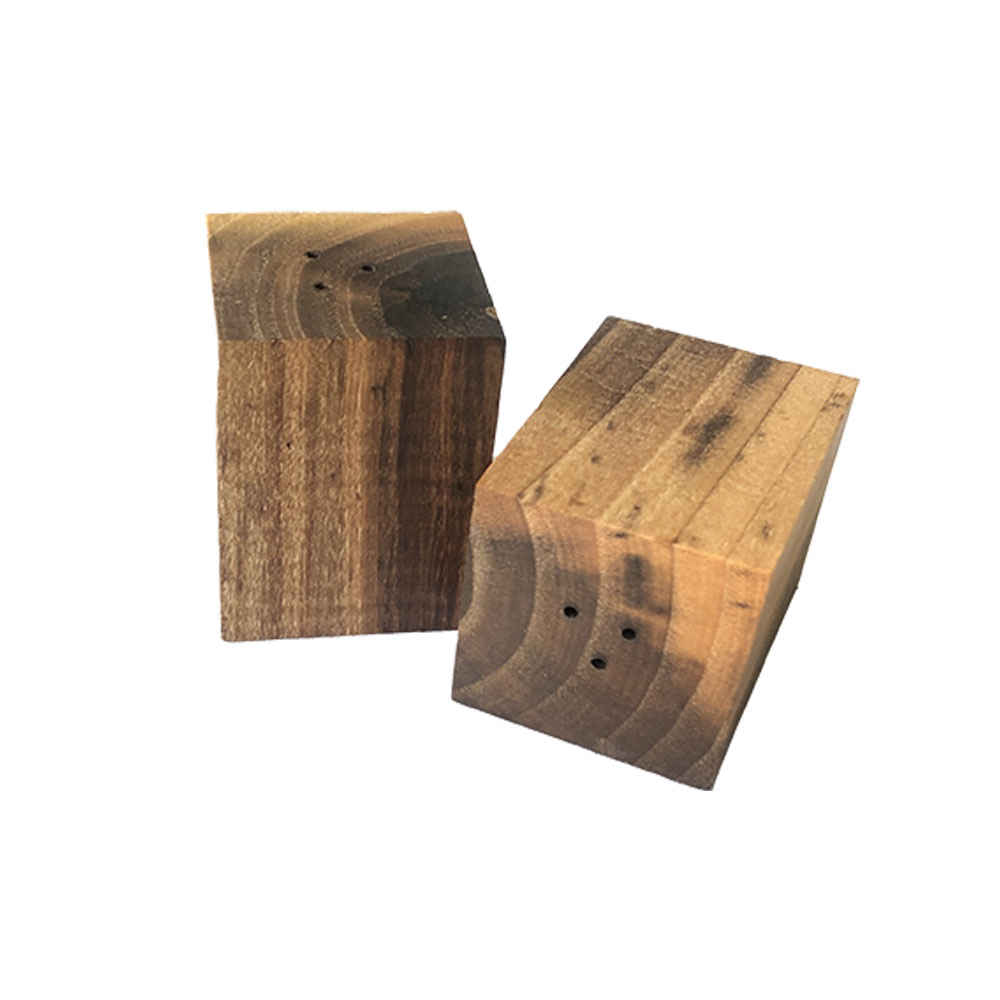 Ensemble de salières et poivrières en bois Mina