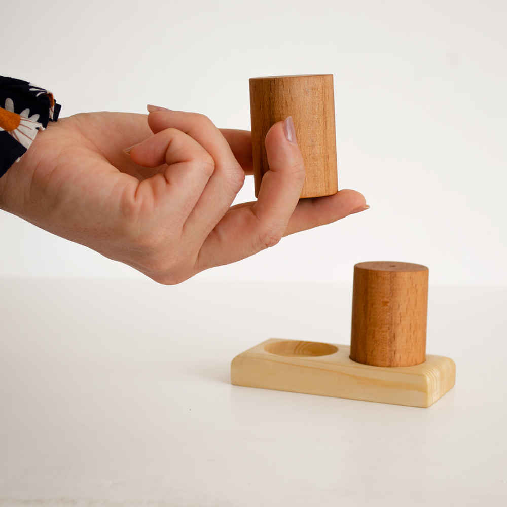 Ensemble de salières et poivrières en bois Sima