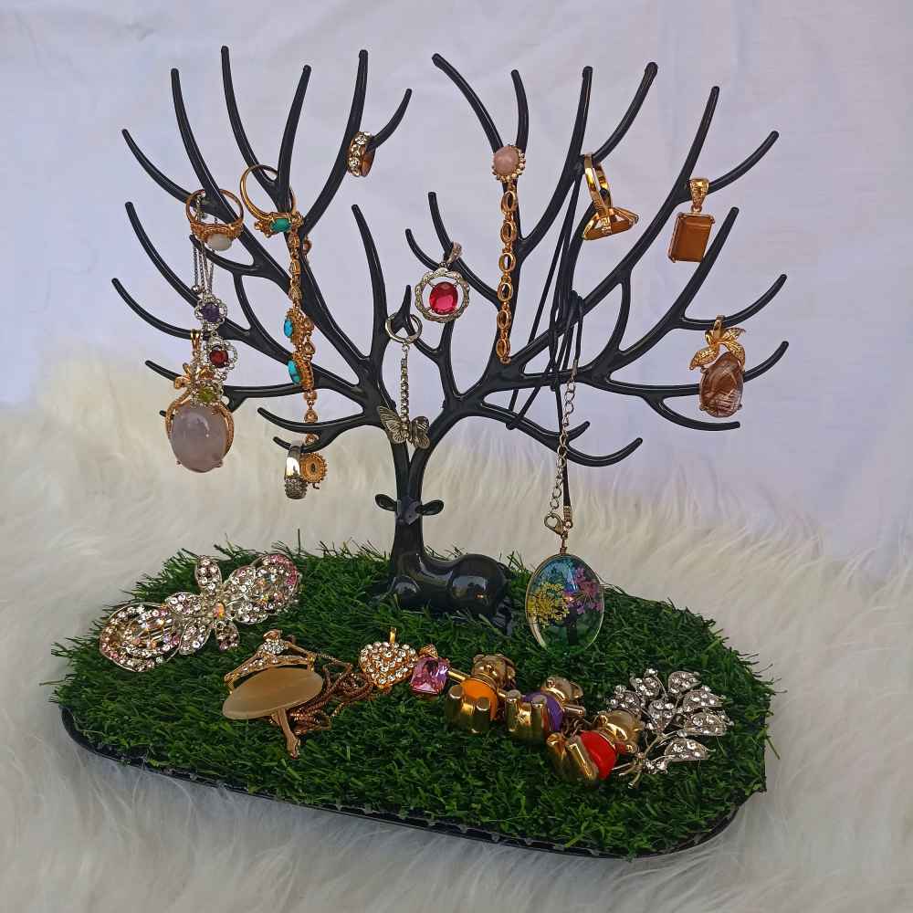 Présentoir et organisateur de bijoux modèle Bois de Cerf (x2)