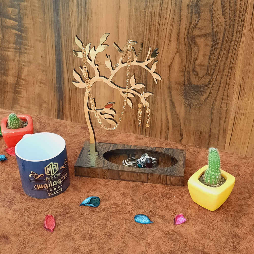 Présentoir et organisateur de bijoux modèle Arbre