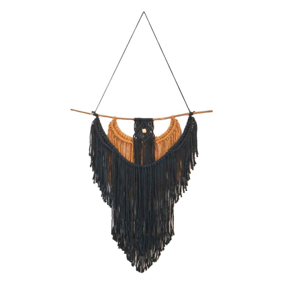 Macrame Wall Hanging Tapestry Art Bohemian Jungle