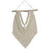 Tapisserie murale en macramé style bohème Lana