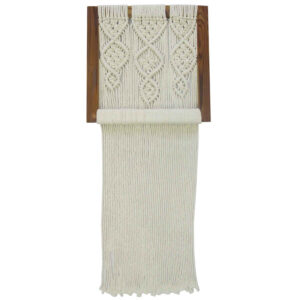 Macrame Wall Hanging Tapestry Art Bohemian Lilac