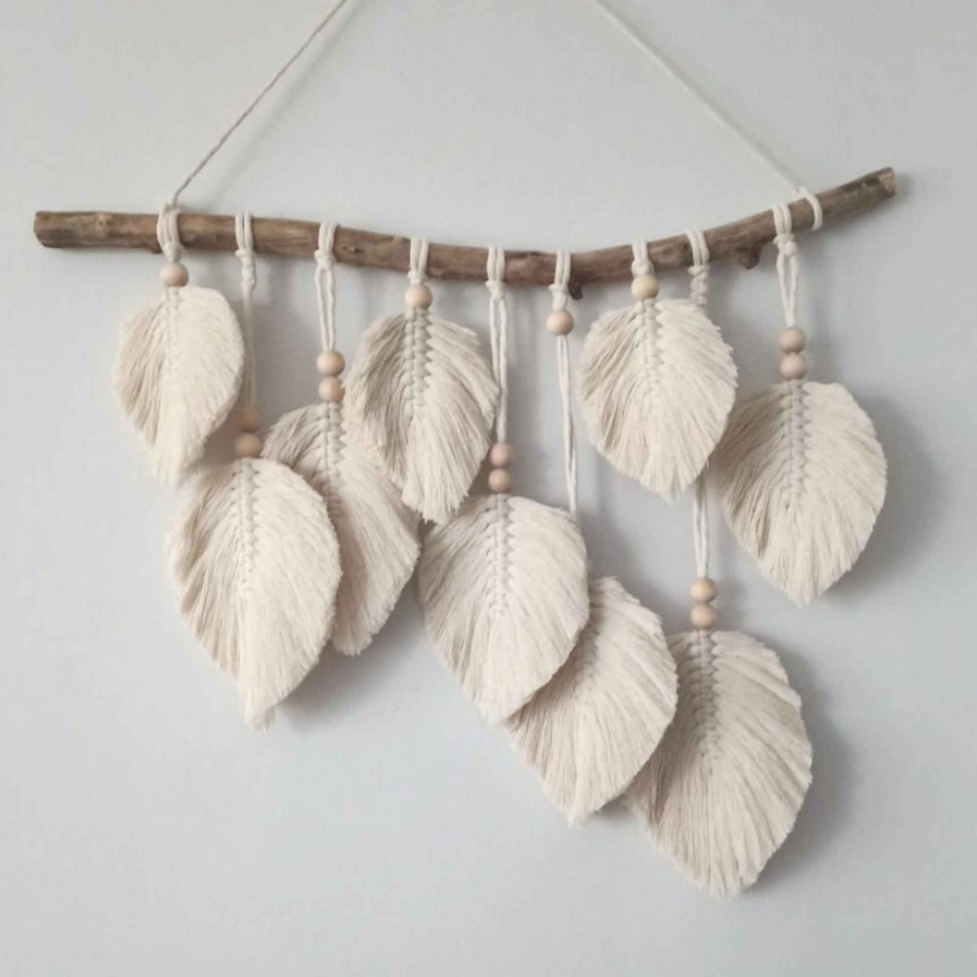 Tapisserie murale en macramé style bohème Roya