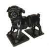 Serre-livres sculpture en polyester forme chien – parfait pour étagères d’amoureux des animaux
