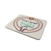 Tapis de souris artisanal motif calligraphie persane "Aime-toi"