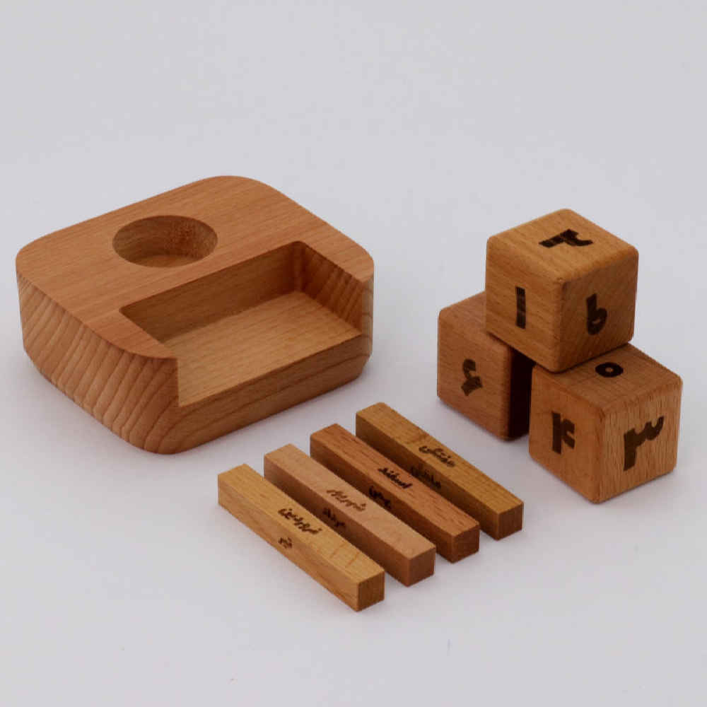 Modèle de calendrier de bureau persan Mandegar