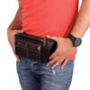 Sac banane en cuir véritable avec ceinture réglable – Transport quotidien