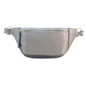 Sac banane en cuir véritable avec ceinture réglable pour femme – Idéal pour un usage quotidien