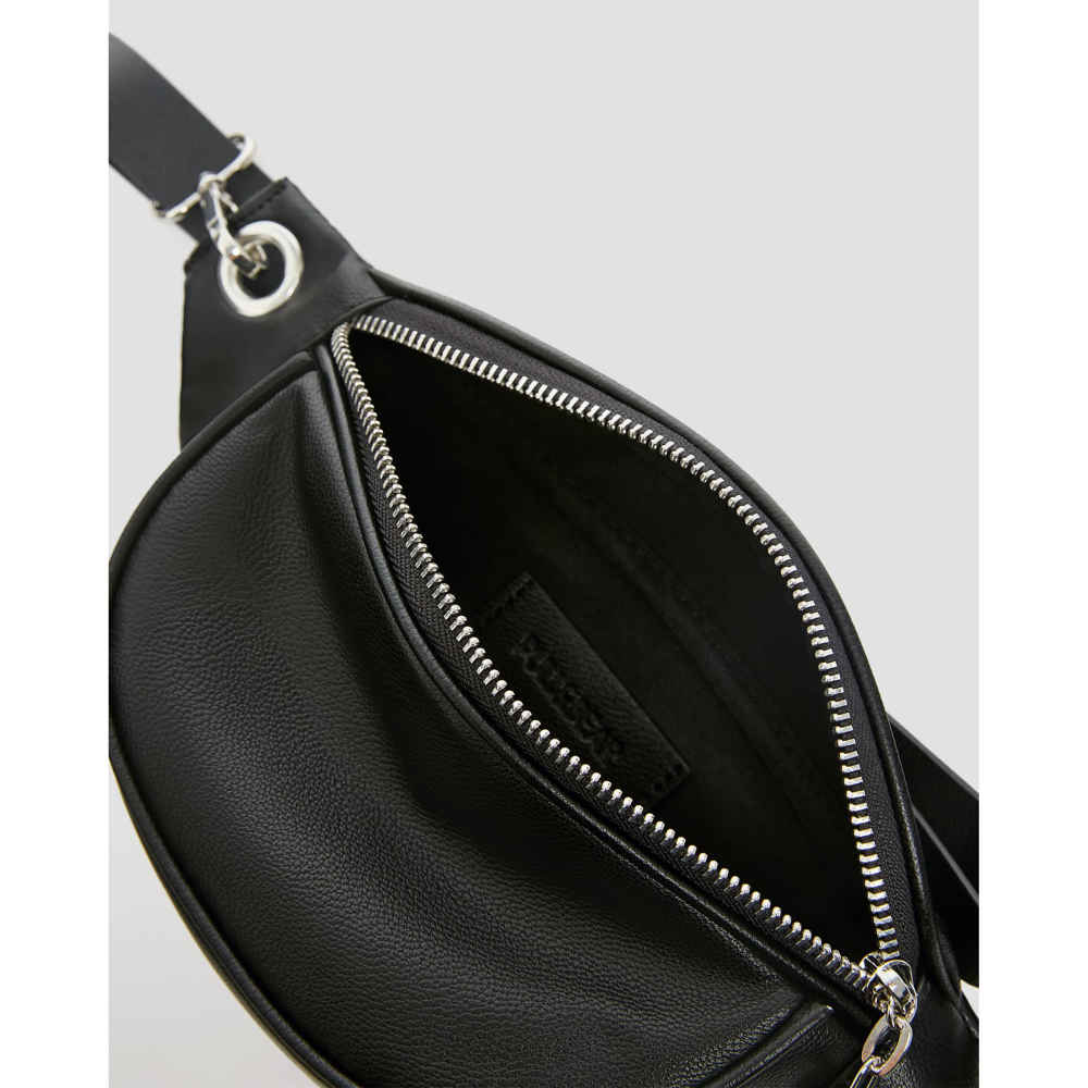 Sac banane en cuir véritable avec ceinture réglable – Élégance féminine
